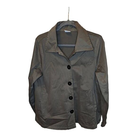 CMC Long Sleeve Collared Button Down Top - Picture 1 of 6